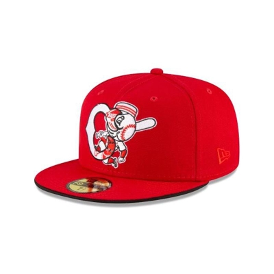 Sapca New Era Cincinnati Reds MLB Double Logo 59FIFTY Fitted - Rosii